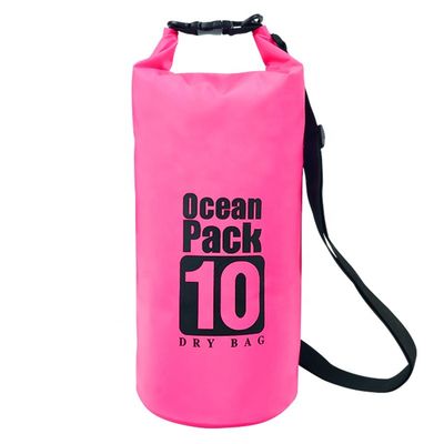 Outdoor 500D PVC Waterproof Dry Bag With 5L 10L 15L Capacity