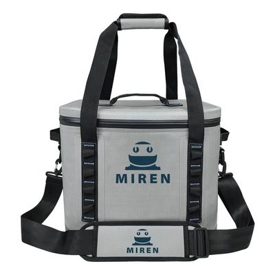 Portable 30 Can Cooler Bag Water Resistant For Beach Swimming OEM ODM