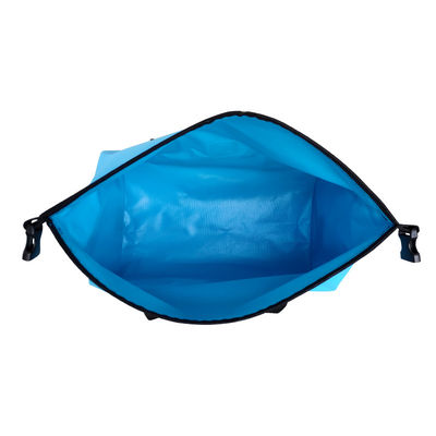 Portable Blue PVC Waterproof Dry Bag Lightweight 35L Capacity
