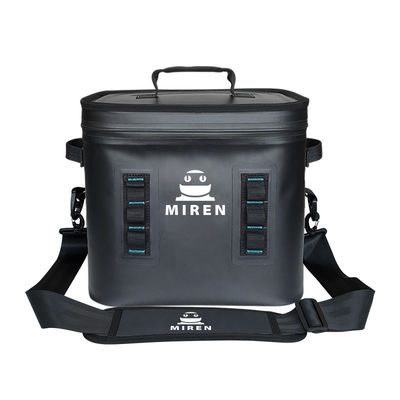 Black 24-Can Soft Cooler Pack Is Great For Outdoor Picnics And Fishing